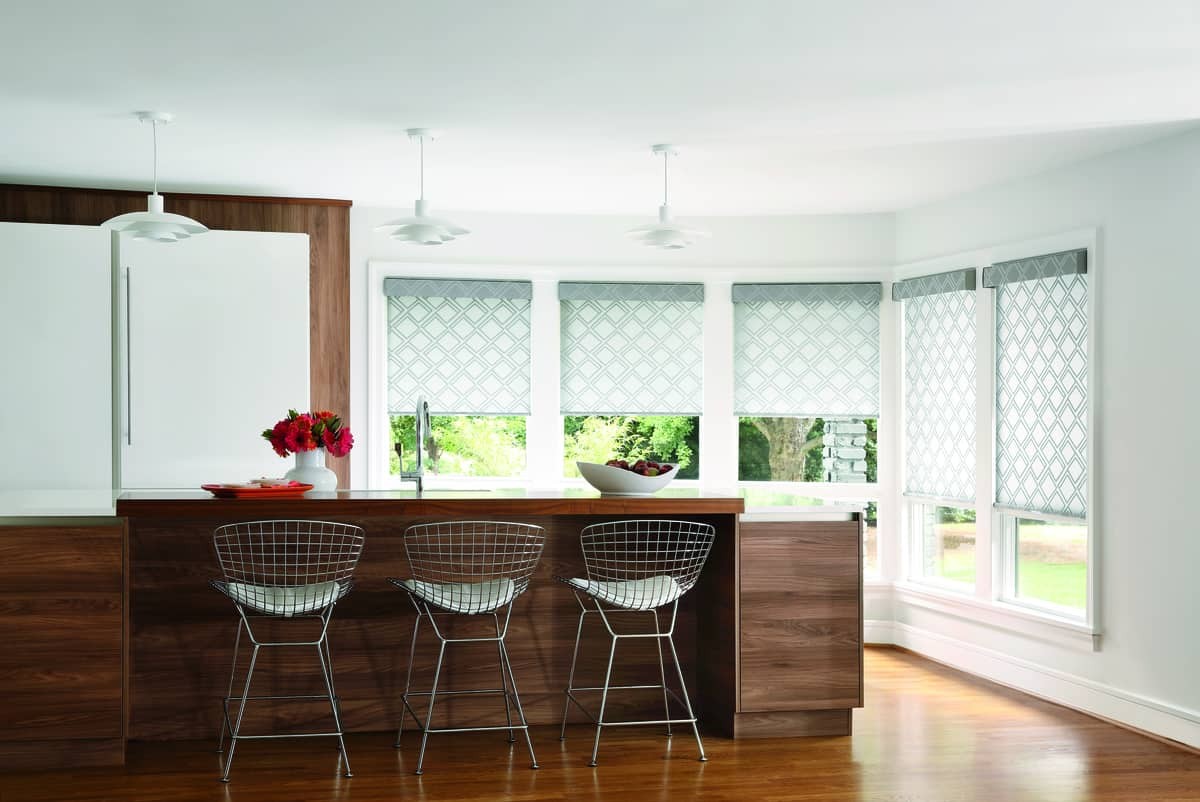 Hunter Douglas Designer Roller Shades Solar Shades Window Treatments near Newport News, Virginia (VA).