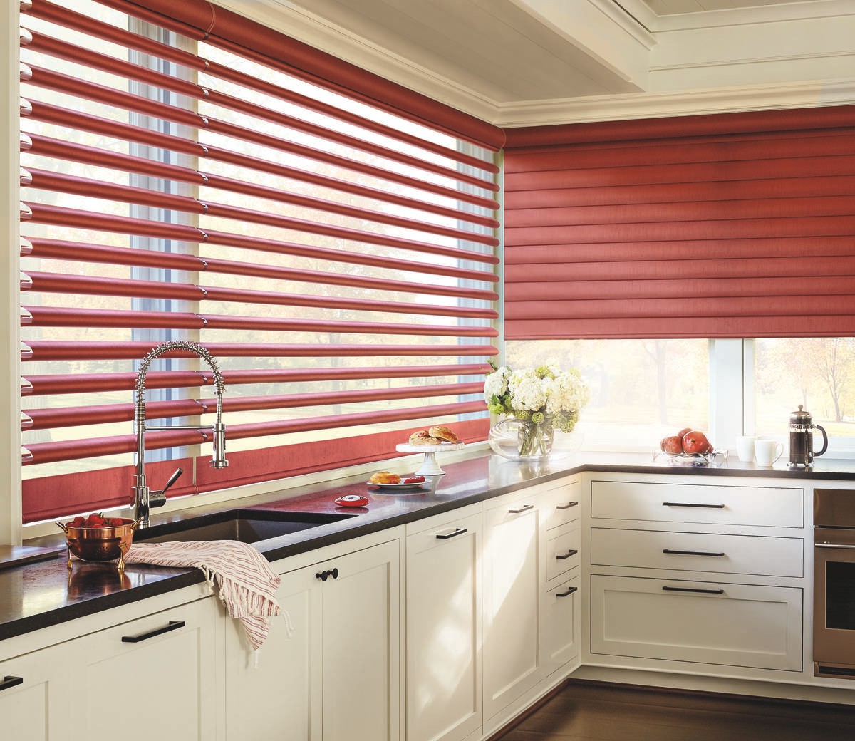The perfect shade for each room near Yorktown, Virginia (VA) like Pirouette® shades for kitchens.
