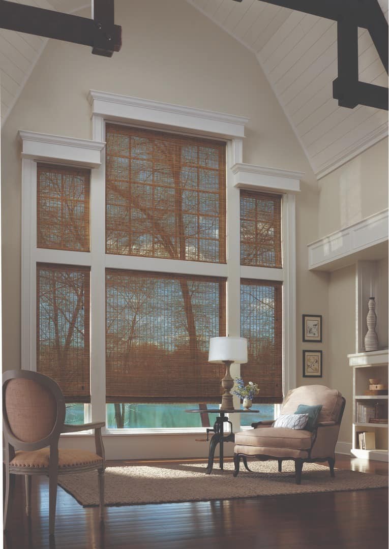 Hunter Douglas Provenance® Woven Wood Shades for organic and natural flair near Newport News, Virginia (VA).