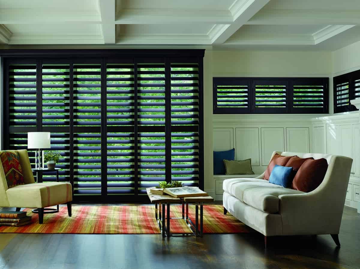 Heritance® Hardwood Shutters near Newport News, Virginia (VA) Hunter Douglas Hybrid Shutters Window Treatments