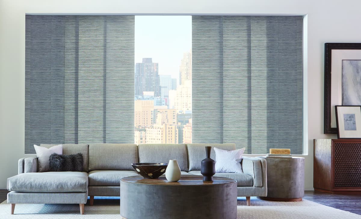 Skyline® Vertical Blinds near Newport News, Virginia (VA) Sliding Glass Doors Hunter Douglas Window Treatments