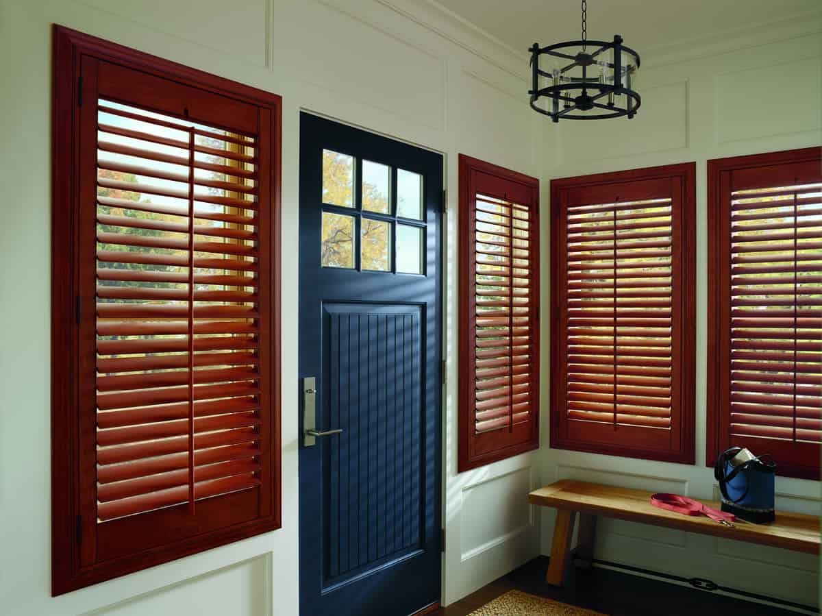 Hunter Douglas Heritance® Hardwood Shutters Hybrid Shutters Wooden Shutters Faux Wood Shutters Newport News, Virginia (VA).