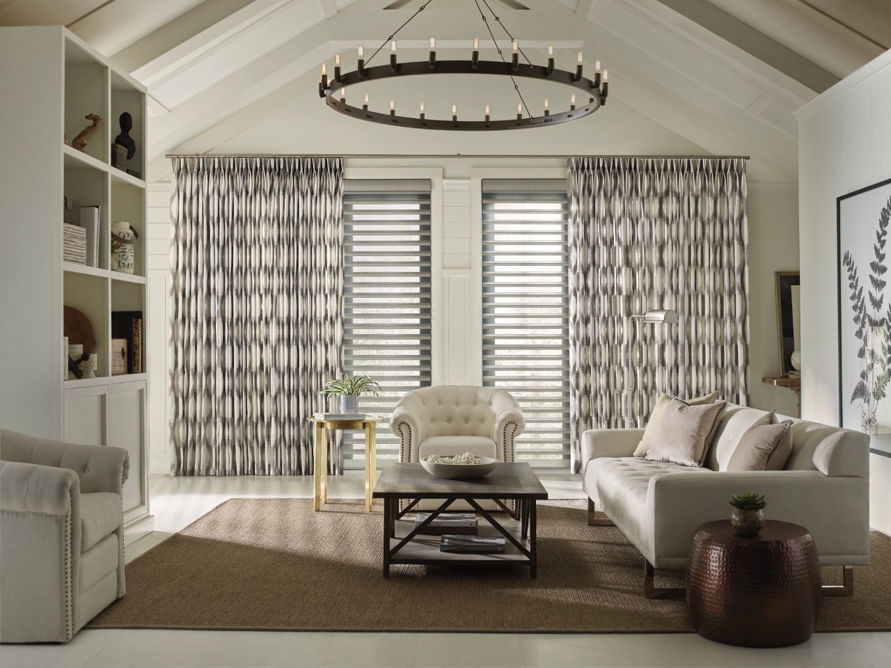 Hunter Douglas Design Studio™ Custom Drapes drapery curtains window drapes near Newport News, Virginia (VA)