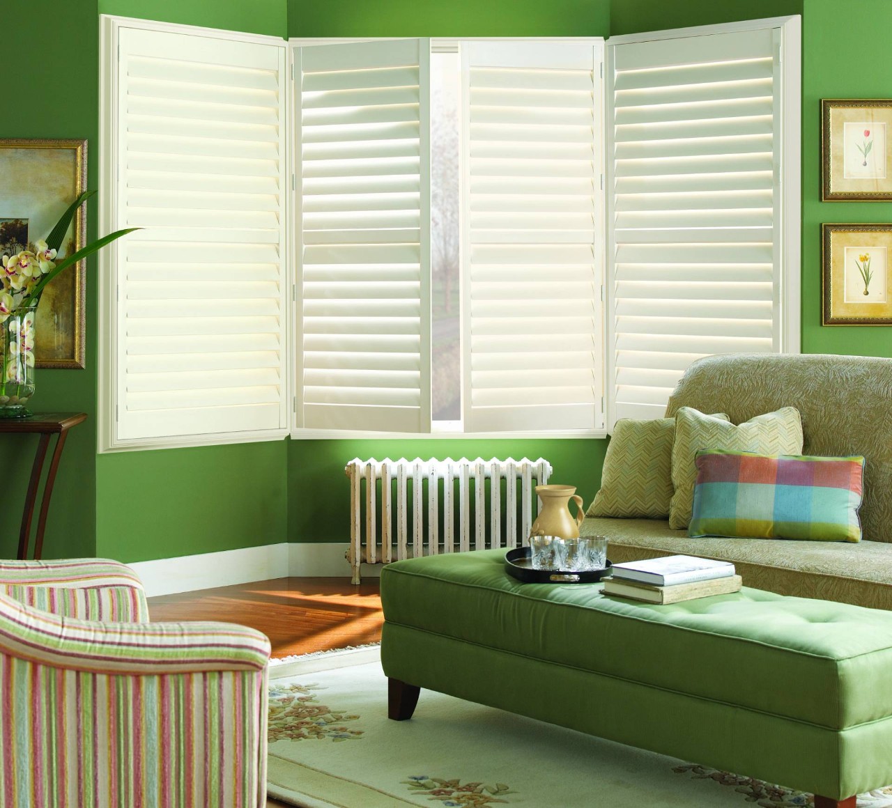 Hunter Douglas Heritance® Wood Shutters near Newport News, Virginia (VA)